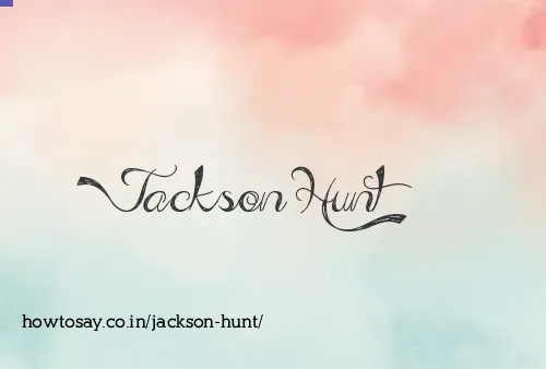 Jackson Hunt
