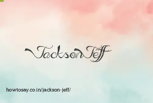 Jackson Jeff