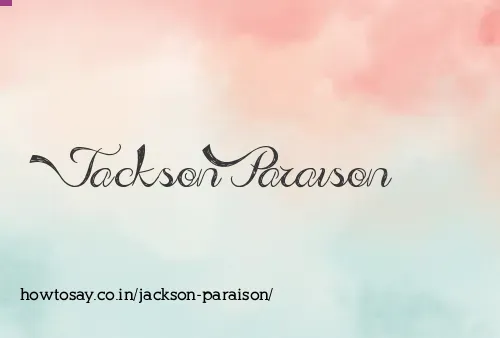 Jackson Paraison