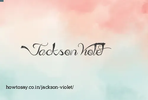 Jackson Violet