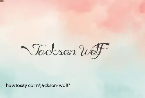 Jackson Wolf
