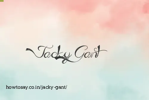 Jacky Gant