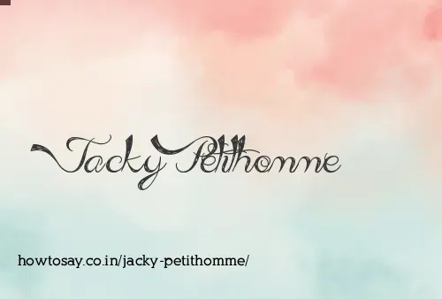 Jacky Petithomme