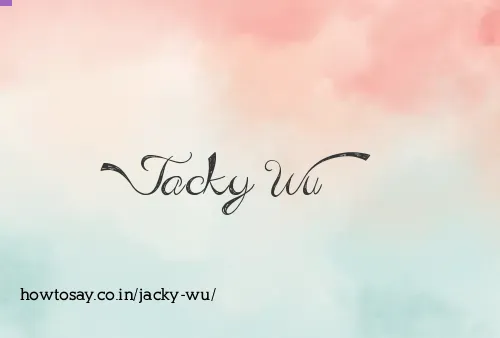 Jacky Wu