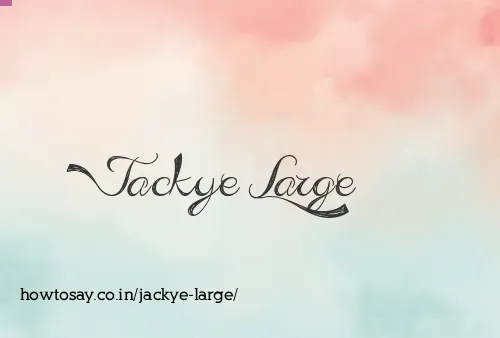 Jackye Large