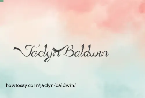Jaclyn Baldwin