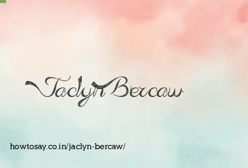 Jaclyn Bercaw