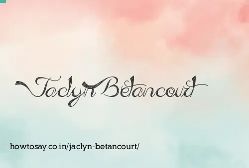 Jaclyn Betancourt