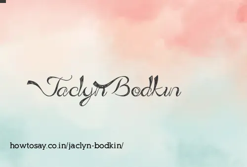 Jaclyn Bodkin