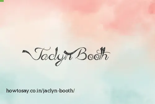 Jaclyn Booth