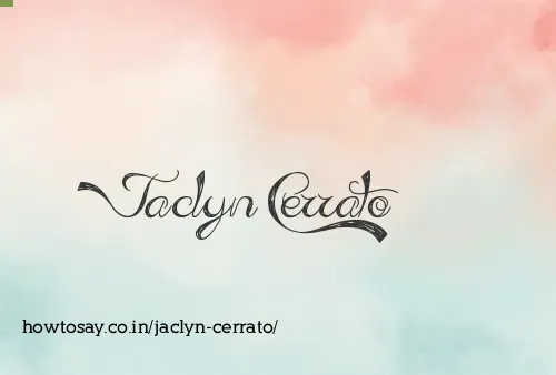 Jaclyn Cerrato