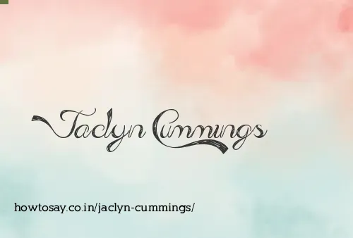 Jaclyn Cummings