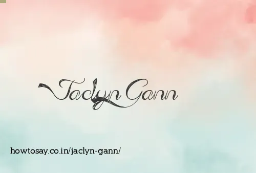 Jaclyn Gann
