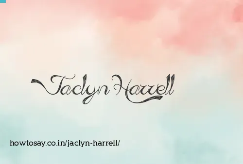 Jaclyn Harrell