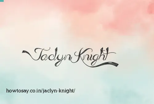 Jaclyn Knight