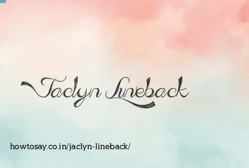 Jaclyn Lineback