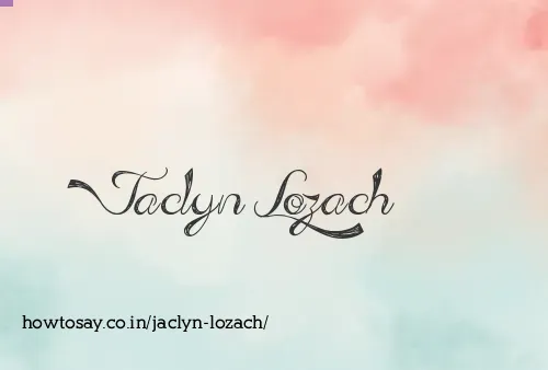 Jaclyn Lozach