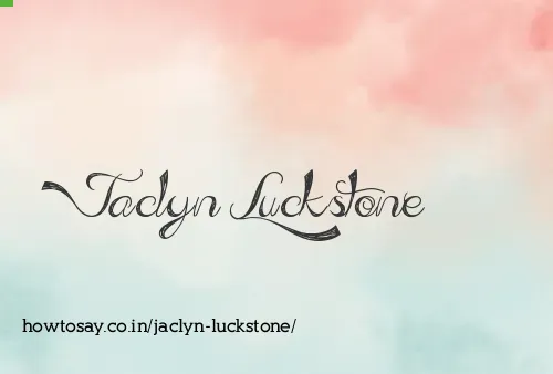 Jaclyn Luckstone
