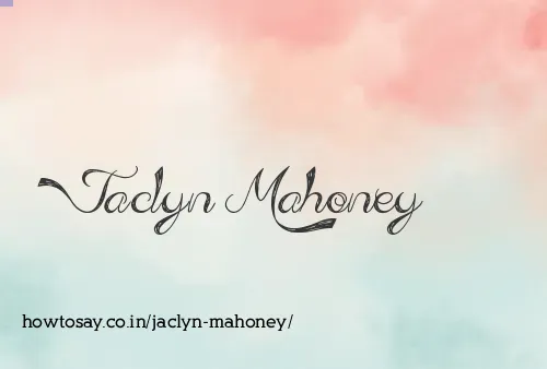 Jaclyn Mahoney