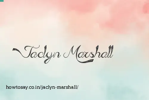 Jaclyn Marshall