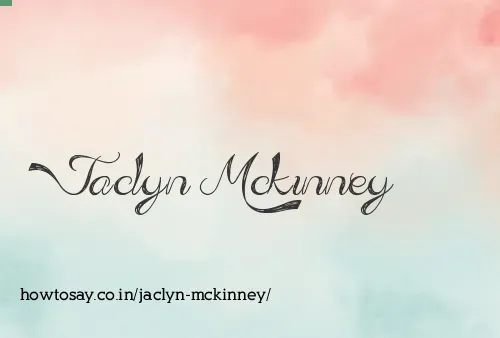 Jaclyn Mckinney