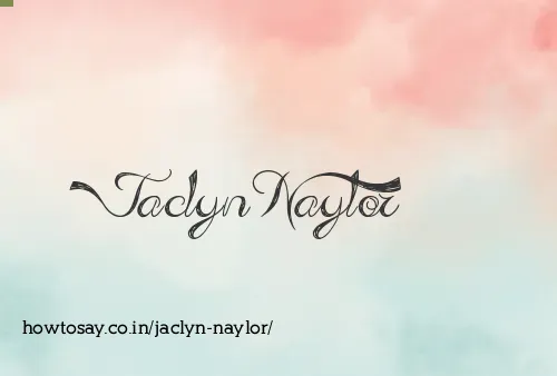 Jaclyn Naylor