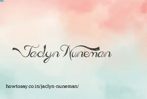 Jaclyn Nuneman