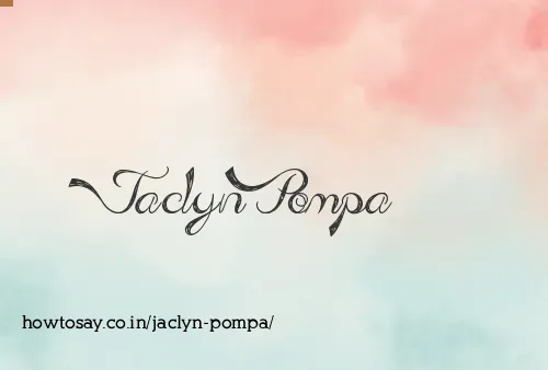 Jaclyn Pompa