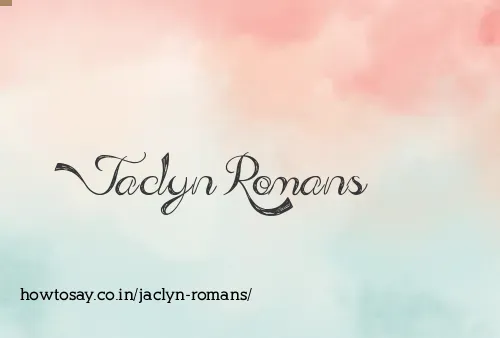 Jaclyn Romans
