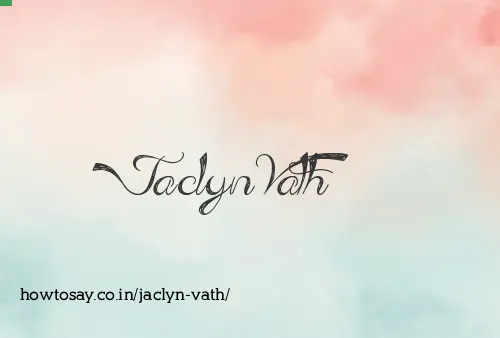 Jaclyn Vath