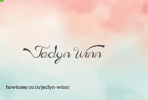 Jaclyn Winn