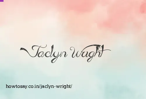 Jaclyn Wright