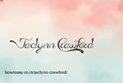 Jaclynn Crawford
