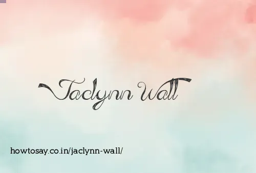 Jaclynn Wall