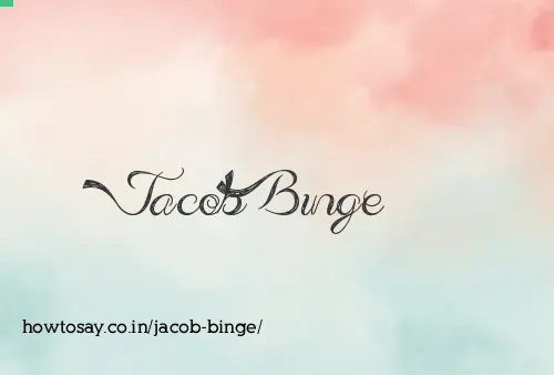 Jacob Binge