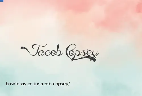 Jacob Copsey