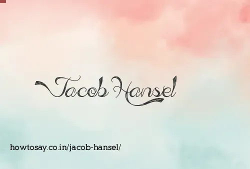 Jacob Hansel