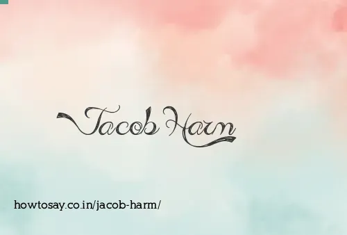 Jacob Harm