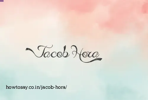 Jacob Hora