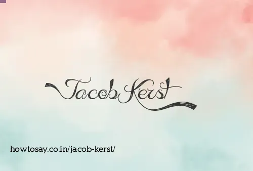 Jacob Kerst
