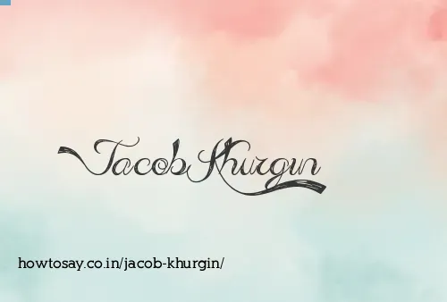 Jacob Khurgin