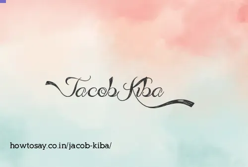 Jacob Kiba