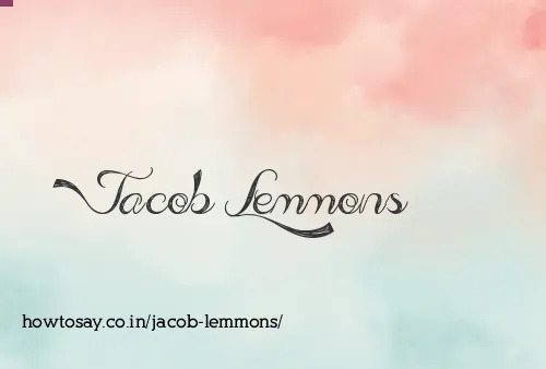 Jacob Lemmons