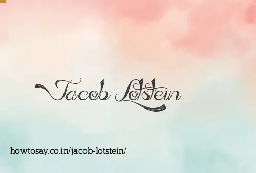 Jacob Lotstein