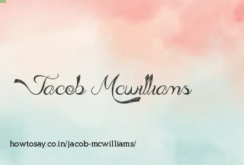 Jacob Mcwilliams