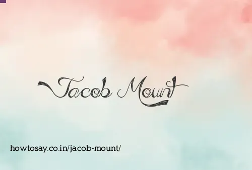 Jacob Mount