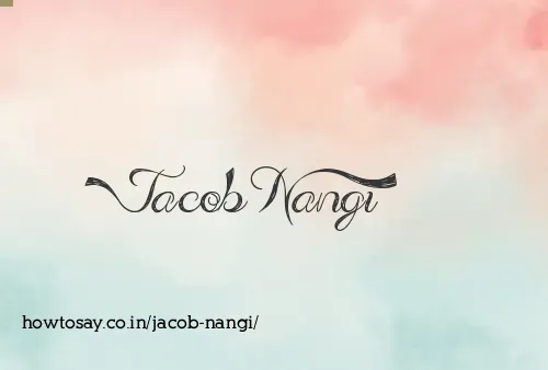 Jacob Nangi