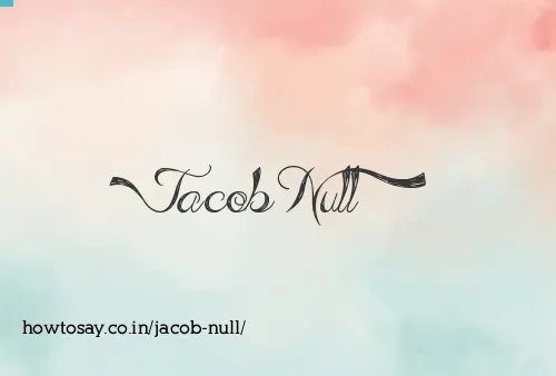 Jacob Null
