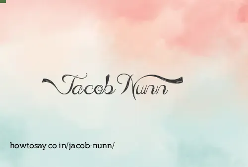 Jacob Nunn