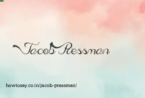 Jacob Pressman